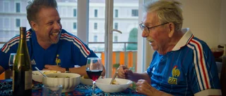 Filip och Fredrik visar var feelgood-skåpet ska stå