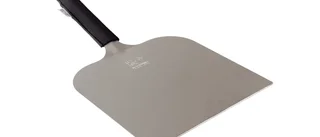 Pizzaspade, rostfritt stål, handtagsskydd av neopren 