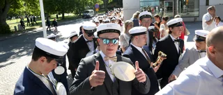 Polisens hyllning: Stökig natt – men inte studenternas fel