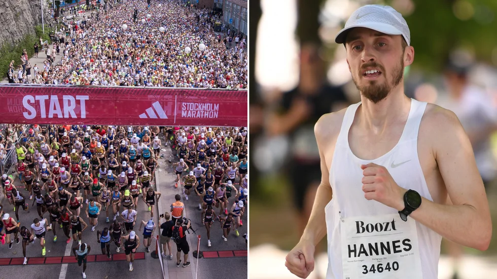 Hannes Bjernhagen, Piteå IF, blev bäste norrbottning i Stockholm Marathon.