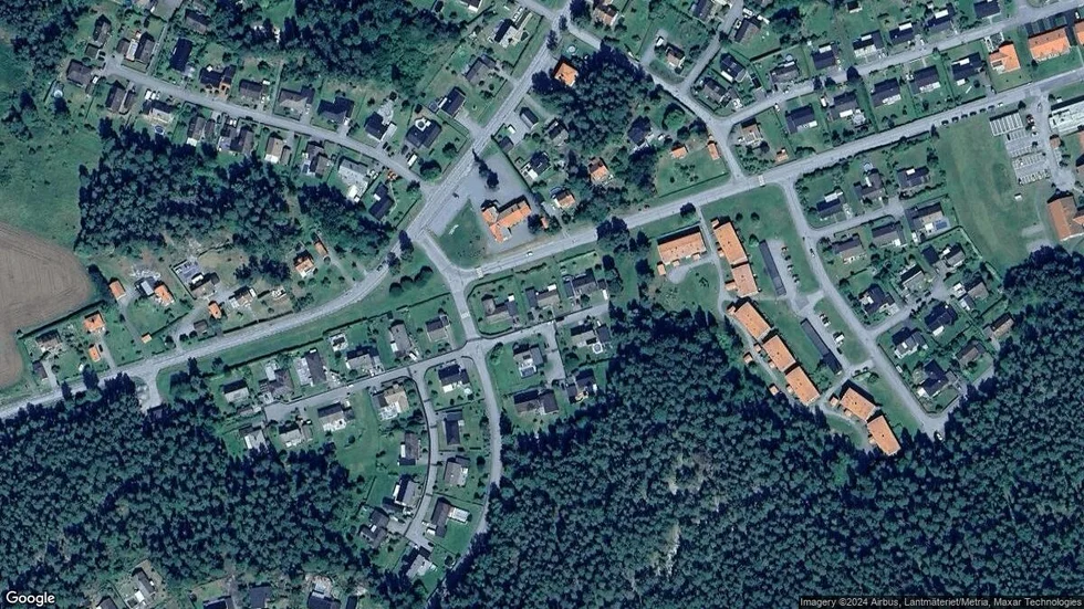 Området kring Stensövägen 4