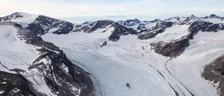 Problem för fjällvandrare – rekordsnabb glaciärsmältning