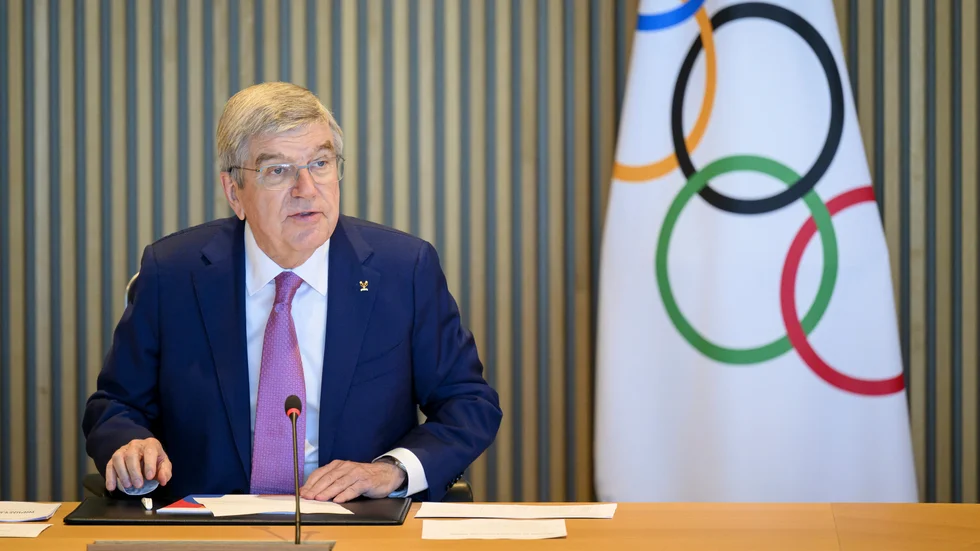 IOK:s ordförande Thomas Bach. Arkivbild.