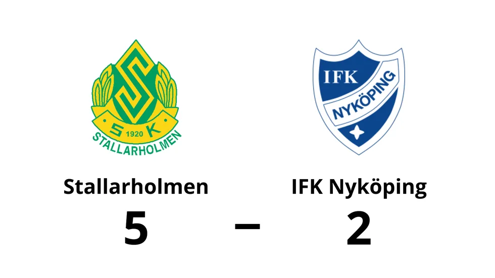 Stallarholmens SK vann mot IFK Nyköping