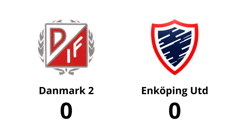 Danmarks IF 2 spelade lika mot Enköping United FK Dam