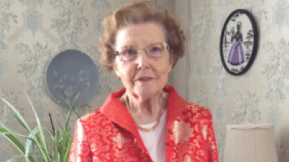Ingrid Nilsson blev 97 år gammal.