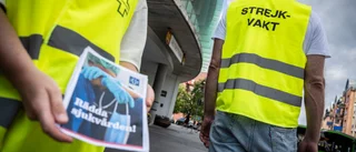 Vid vårdstrejker kan arbetsgivaren ta det lugnt