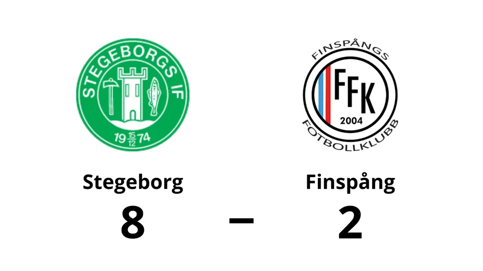 Stegeborgs IF vann mot Finspångs FK