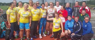 Efraimsson topp fem i tre olika grenar i veteran-VM