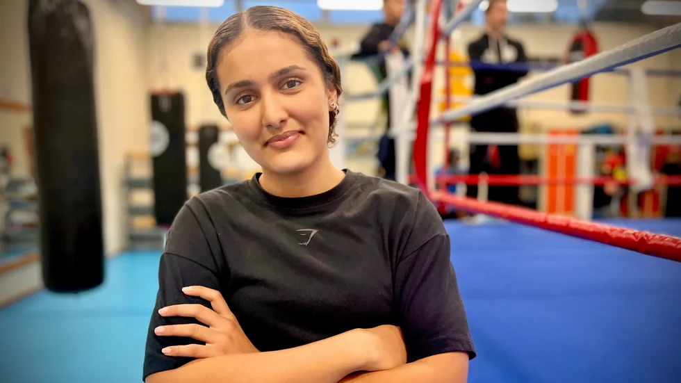 Viyan Ahmed började boxas för ett år sedan. På Katrineholms boxningsgala, Night of champions 3, går hon sin debutmatch som amatör.
