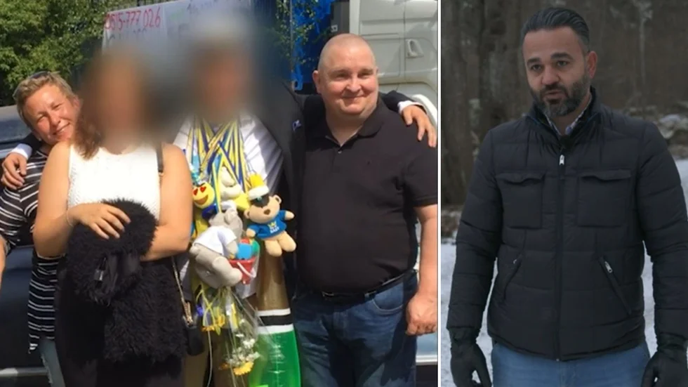 Mordutredaren Yakup Irak (till höger) vädjar i programmet Efterlyst efter mordet på Maria, 46.