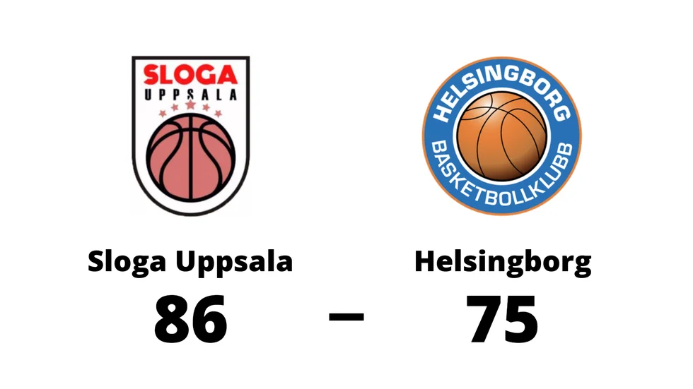 Sloga Uppsala vann mot Helsingborgs BBK