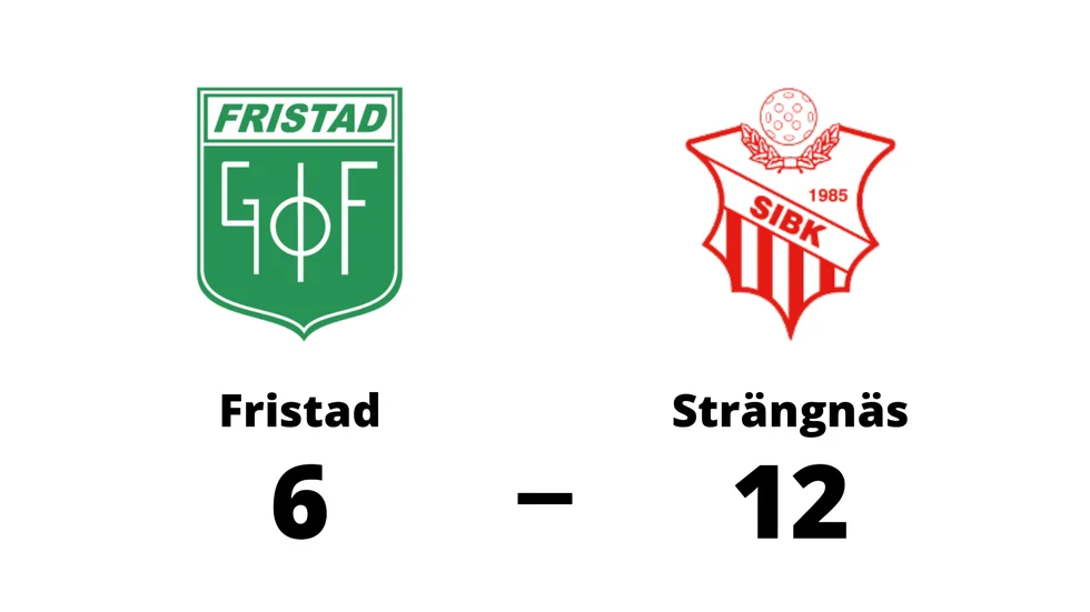 Fristads GoIF förlorade mot Strängnäs IBK