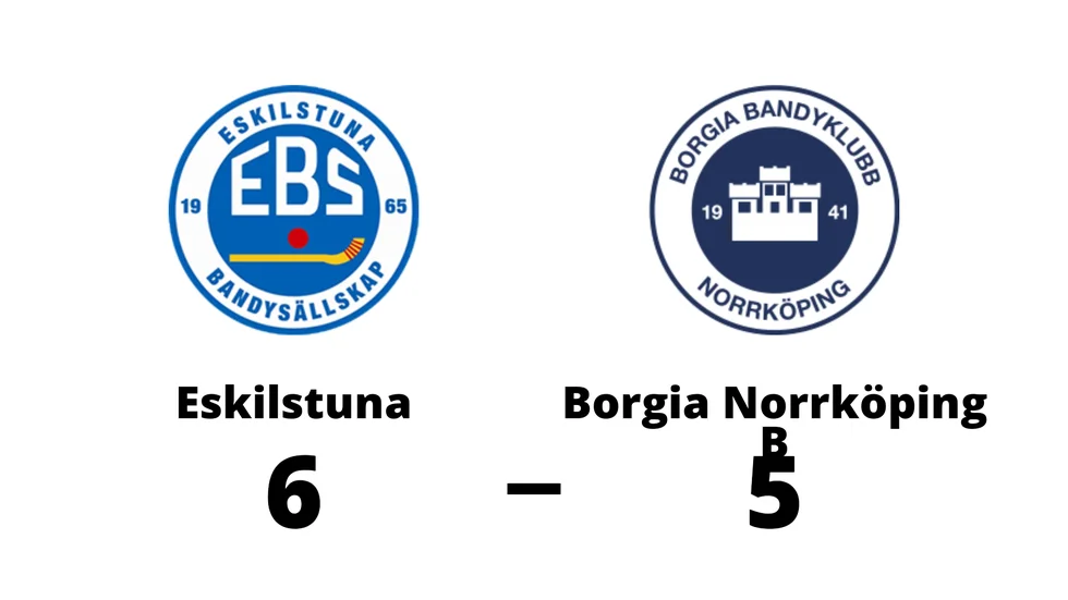 Eskilstuna BS vann mot Borgia Norrköping BK