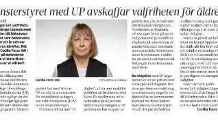 Från UNT den 15 maj.