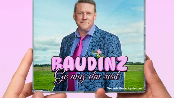 Baudinz ska värva röster. Allt enligt Socialdemokraterna den 1 april.