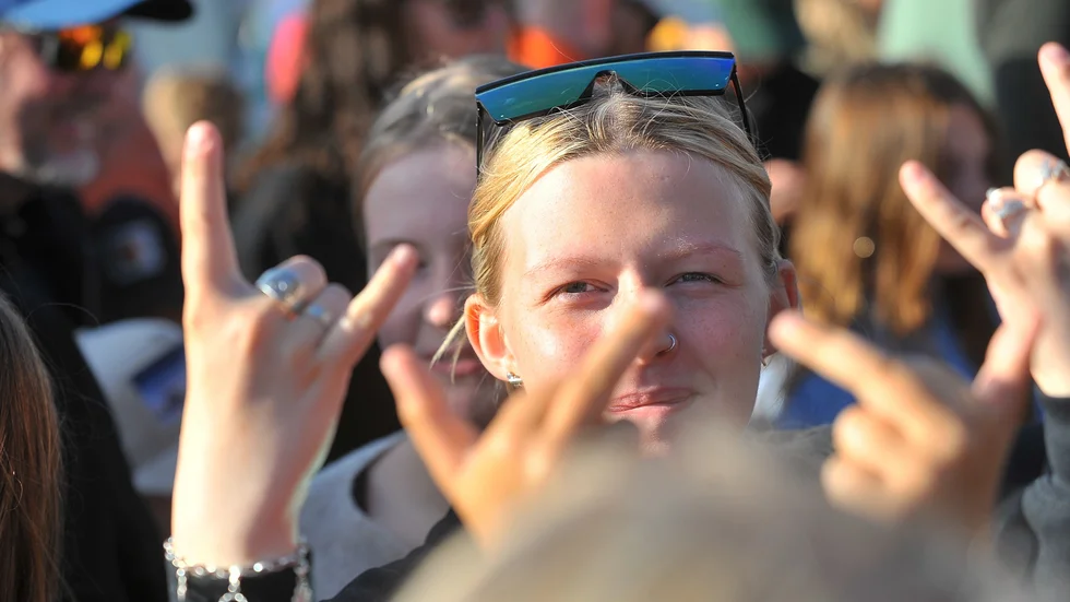 Vimmelbilder från Hoojas spelning i Södra Hamn
