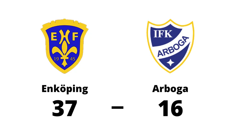 Enköpings HS vann mot IFK Arboga HK