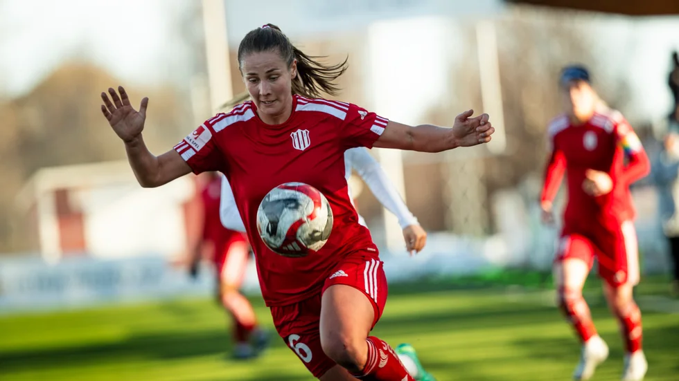 Olivia Holm och Piteå IF möter BP idag. 