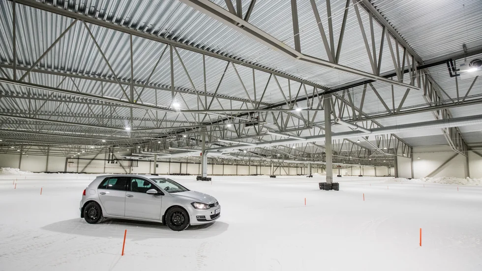 Arctic Falls var beredda att investera i skidtunneln. Nu har man däremot släppt den tanken och fullt fokus är nu på biltestverksamheten. (Arkivbild)