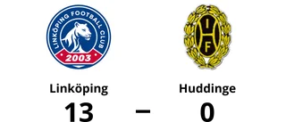 Storseger för Linköping hemma mot Huddinge