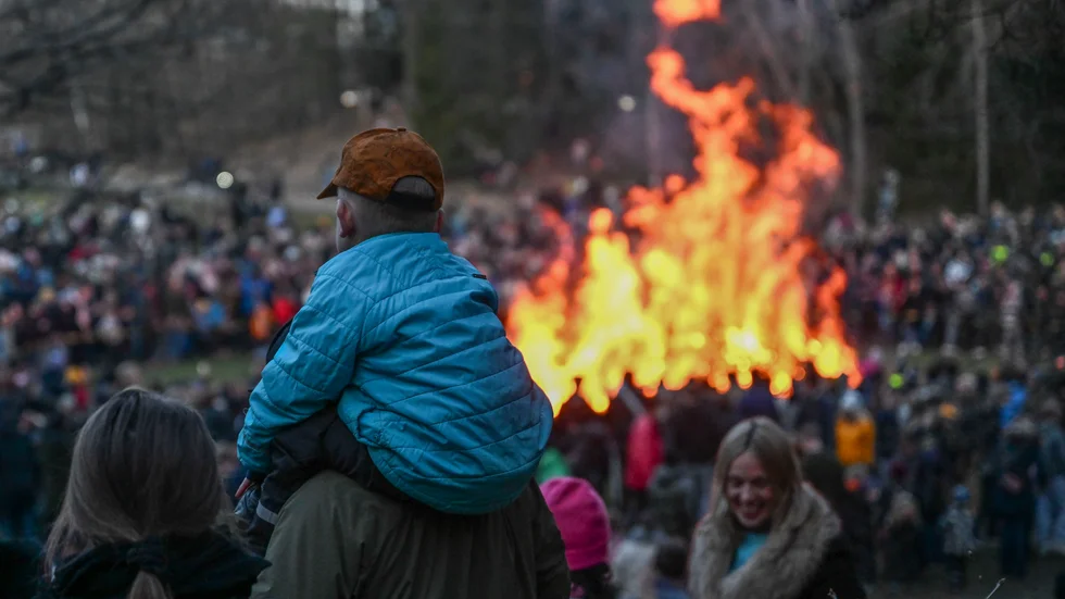 Varmare vårväder väntas till valborgsveckan. Arkivbild.