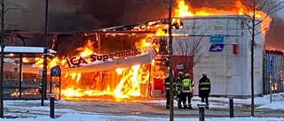 Lösningen efter storbranden: En obemannad butik