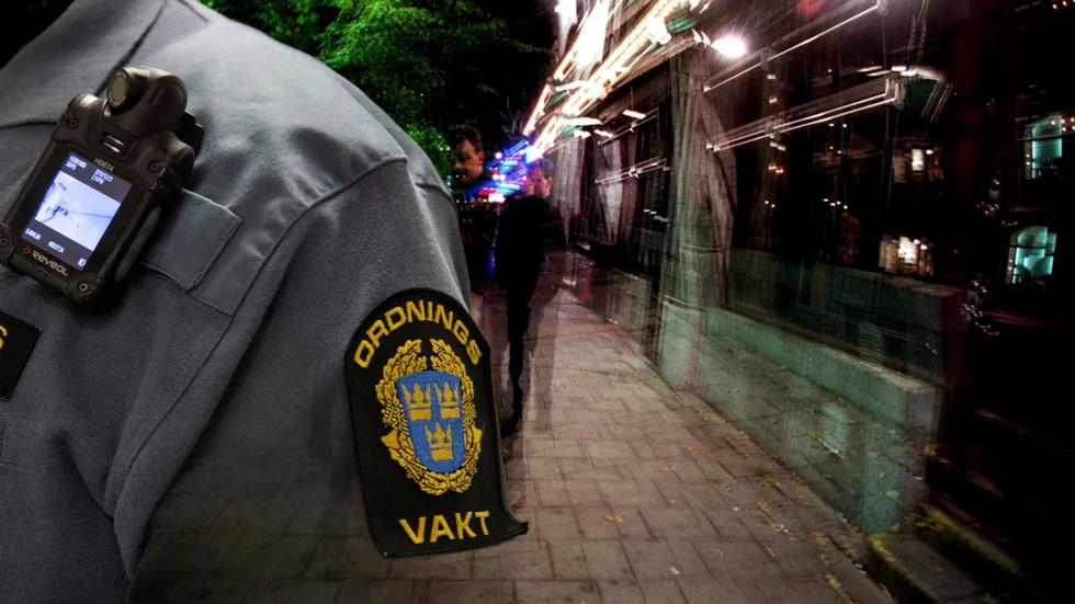 Ordningsvakten fick ta emot hot. Bilden är inte från det aktuella utestället