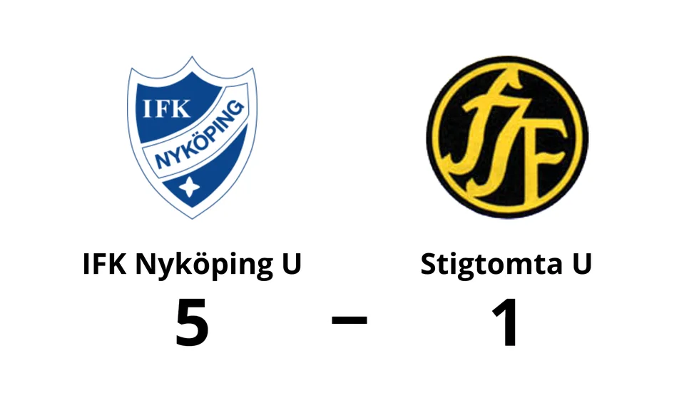 IFK Nyköping U vann mot Stigtomta IF U