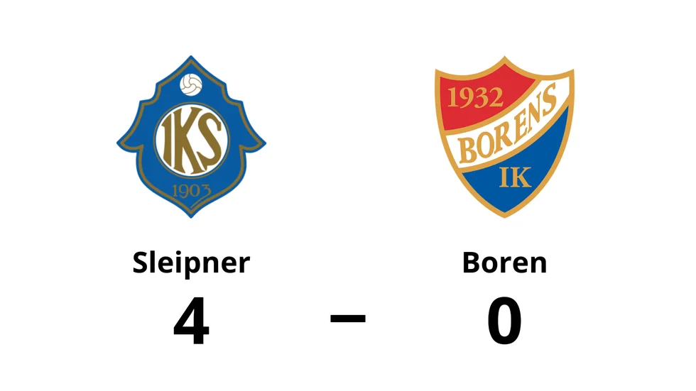 IK Sleipner vann mot Borens IK