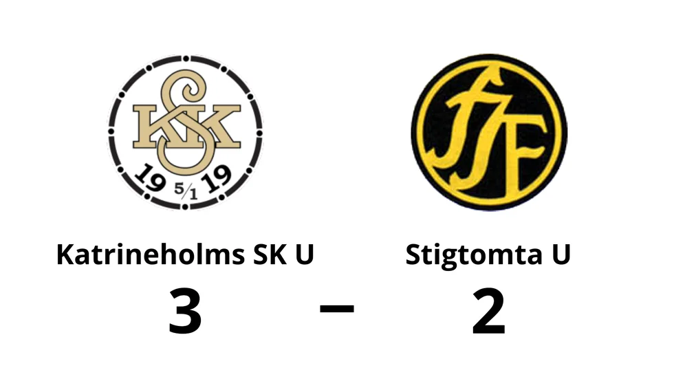 Katrineholms SK U vann mot Stigtomta IF U