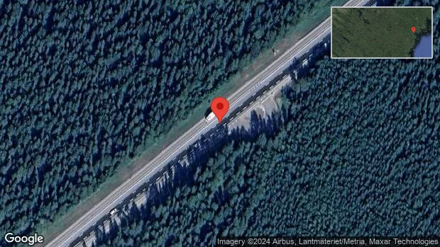 Störningar på grund av brinnande fordon på E4.