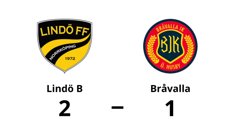 Lindö FF B vann mot Bråvalla IK