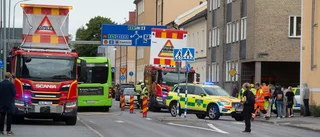 Trafikolycka i Nyköping – flera fordon inblandade