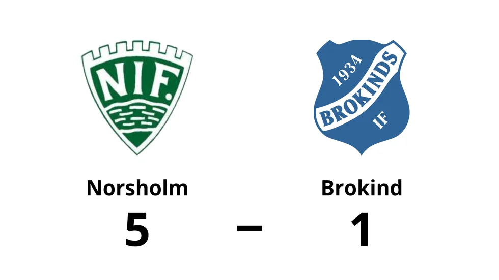 Norsholms IF vann mot Brokinds IF