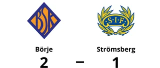 Hugo Eklund enda målskytt när Strömsberg föll