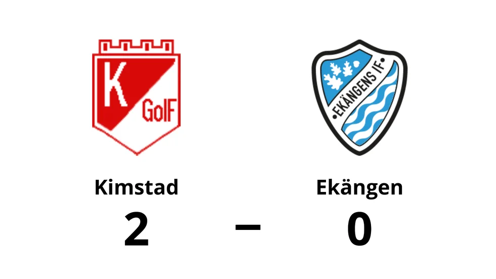 Kimstad GoIF vann mot Ekängens IF