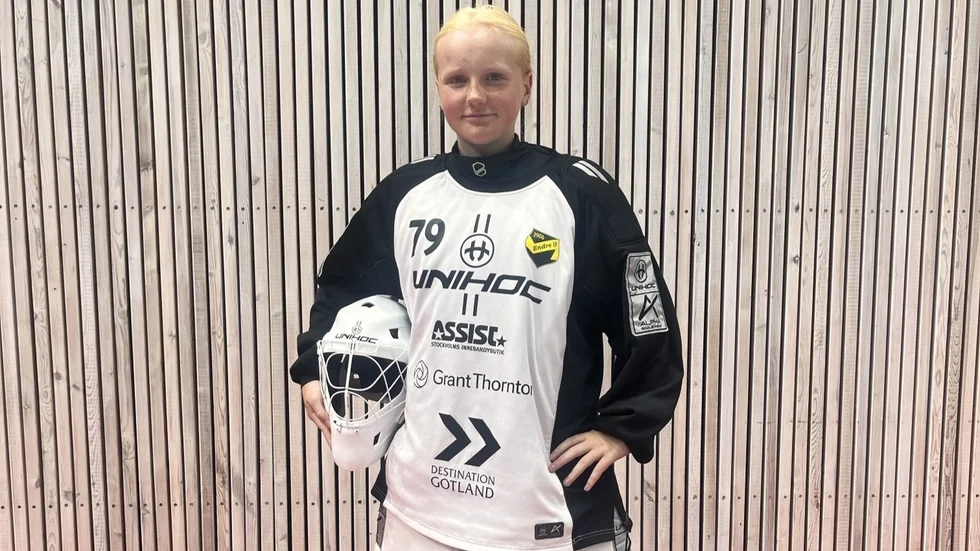 Alice Hejdström fick spela för Sverige.