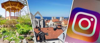 Visby toppar listan över de mest hashtaggade platserna