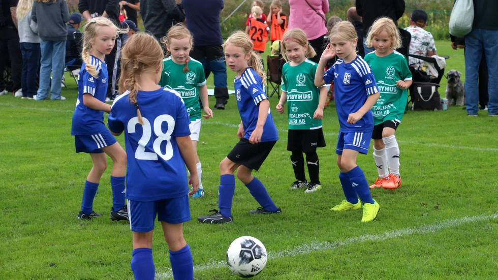Det var full fart i Böle hela lördagen. Totalt deltog 75 lag i Thor Sjöbergs Cup som i år spelades med flickor och pojkar födda 2015, 2016 och 2017.