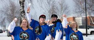 Här blir reportern anfallen – snöbollskriget är tillbaka i Luleå