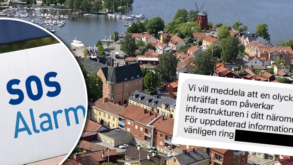 Avsändaren bakom sms:et som utgavs för att vara ett VMA-meddelande utreds för en rad brott.