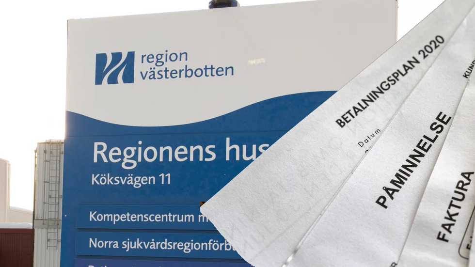 Regionen är dåliga på att betala sina fakturor i tid.