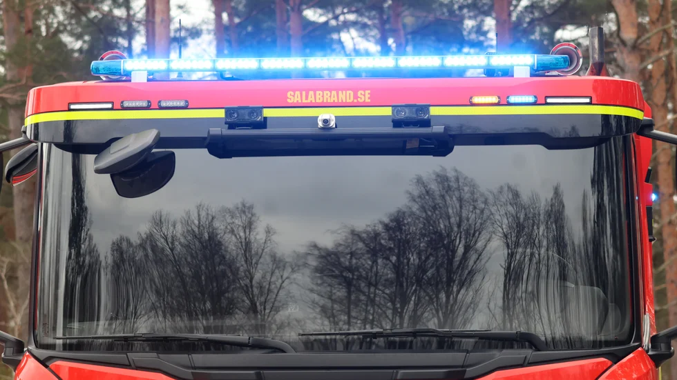 Under onsdagskvällen inkom ett larm om en brand i en villa utanför Vimmerby. Anledningen skulle visa sig vara stekt korv. 
