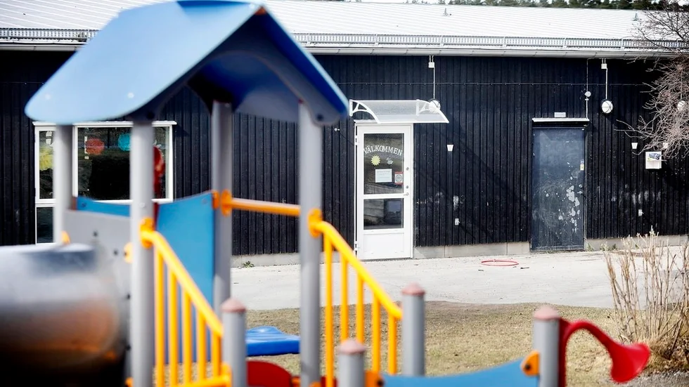 "På Tallåsen har vi fler barn med annat modersmål och då är det en fördel att vara mycket på förskolan och få mer av det svenska språket", säger rektor Christina Ebbesson. Arkivbild.