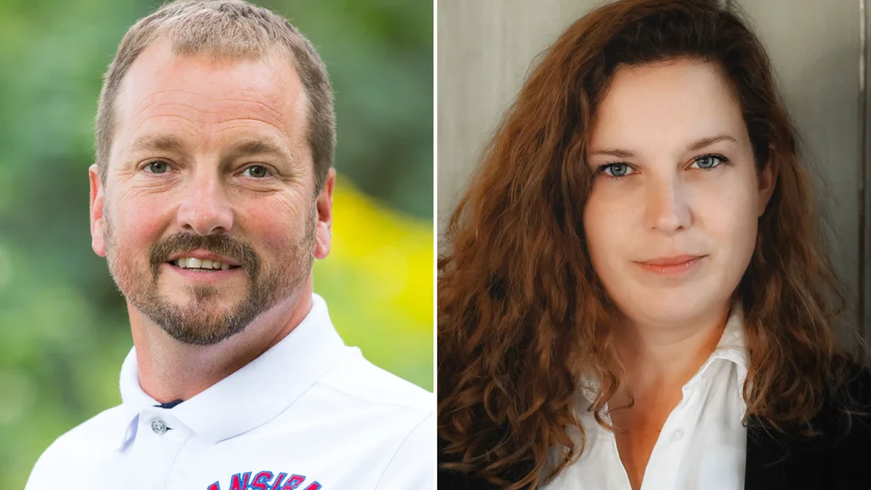 Victoria Barrsäter anklagar Fredrik Ahlman för att använda härskartekniker. 
