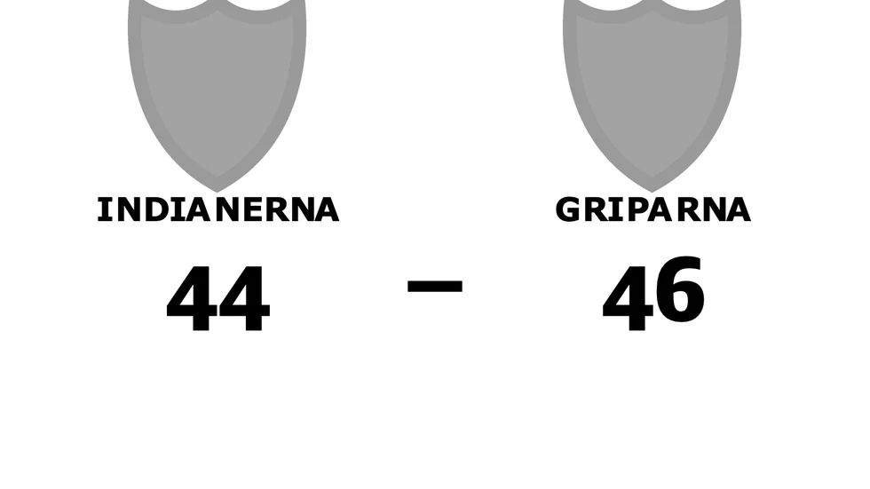 Indianerna förlorade mot Griparna