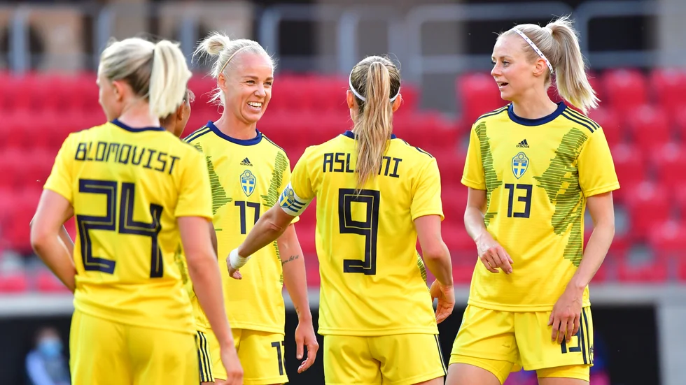 Sverige spelade 0–0 mot Australien i Kalmar på tisdagen.