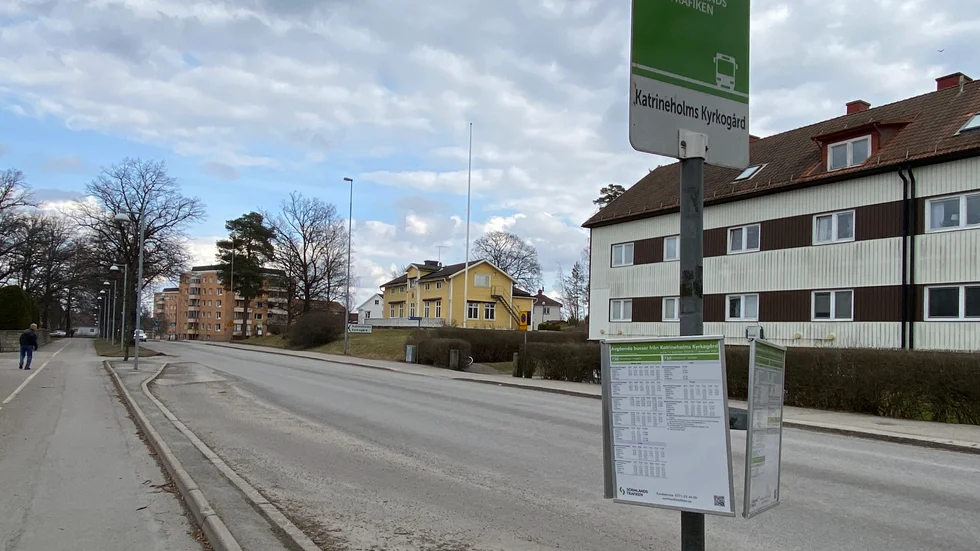 Fickan där bussen stannar i dag, ska tas bort och ersättas av en plattform som ska underlätta på- och avstigning.