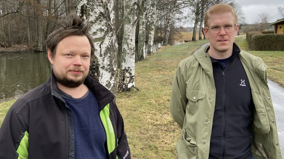 Per Björklund och Oskar Sulin är nyvalda toppnamn i Vänsterpartiets lokala förening.